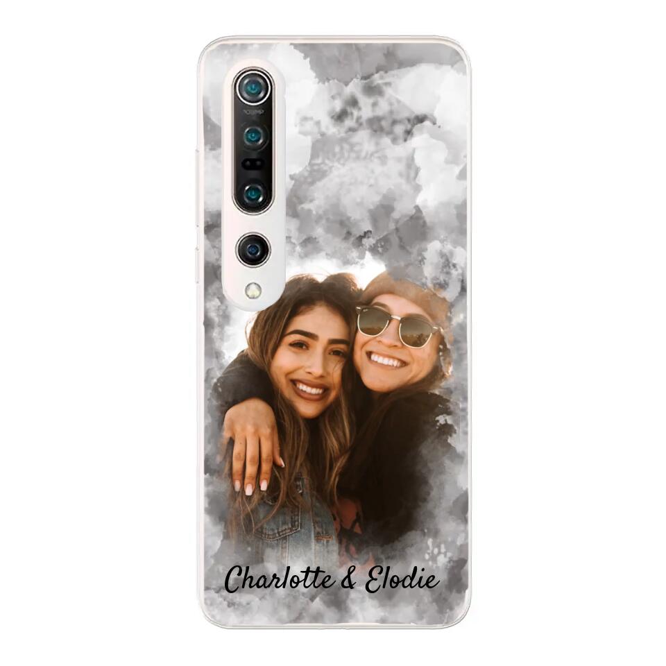 Votre photo (style aquarelle) - Coque de téléphone personnalisée