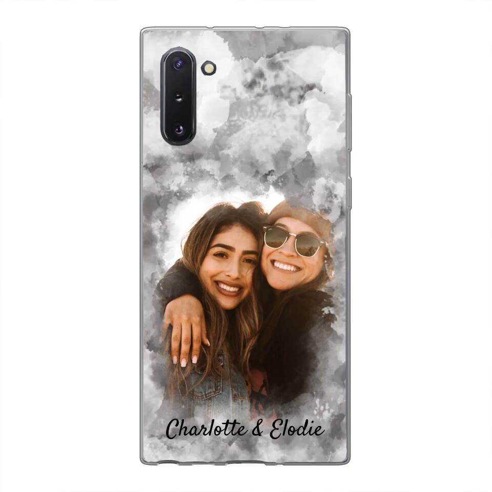 Votre photo (style aquarelle) - Coque de téléphone personnalisée