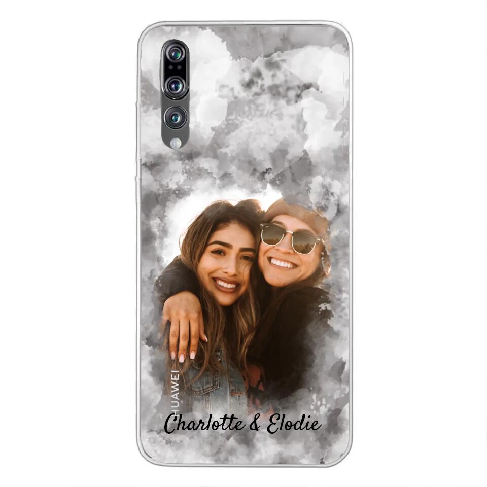 Votre photo (style aquarelle) - Coque de téléphone personnalisée