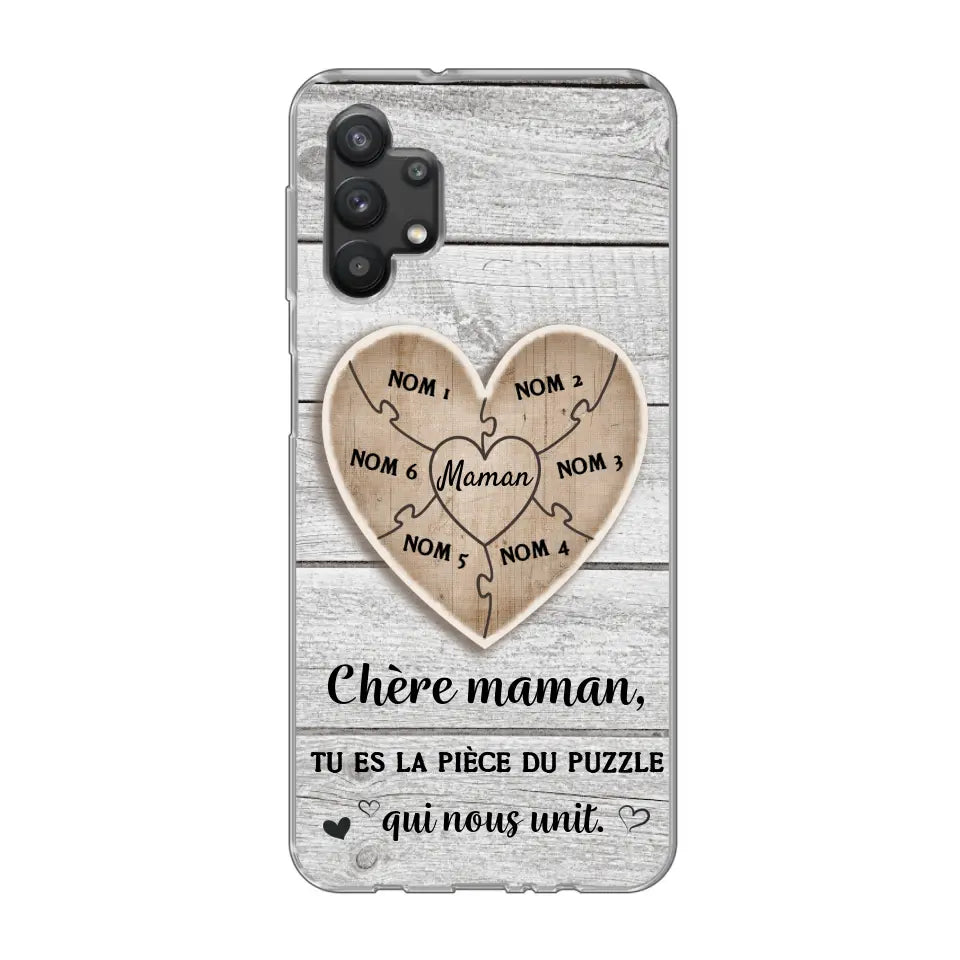Pièce de puzzle - Coque de téléphone personnalisée