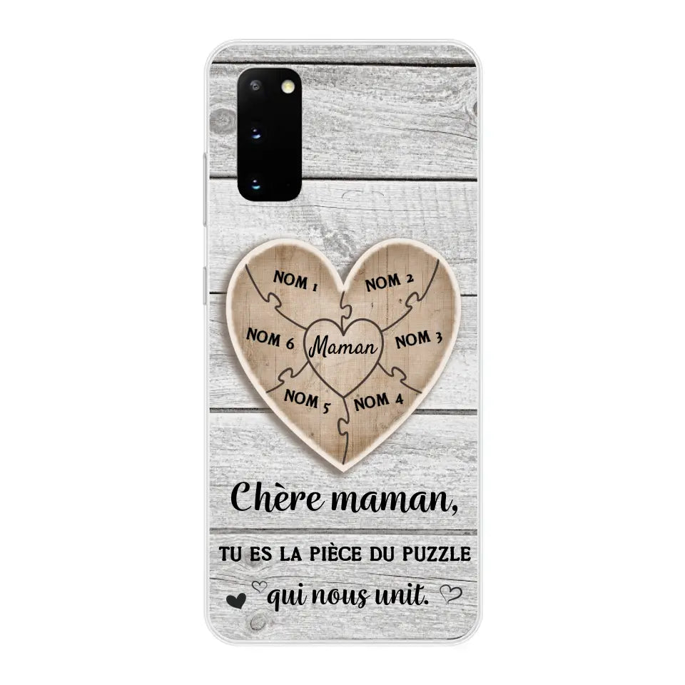 Pièce de puzzle - Coque de téléphone personnalisée