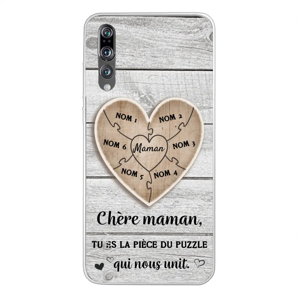 Pièce de puzzle - Coque de téléphone personnalisée