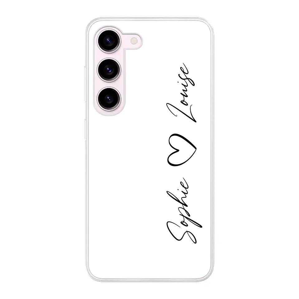 Vos noms - Coque de téléphone personnalisée
