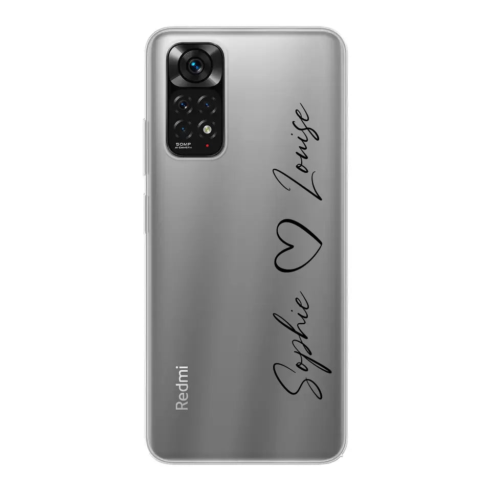 Vos noms - Coque de téléphone personnalisée