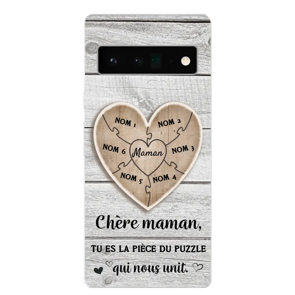 Pièce de puzzle - Coque de téléphone personnalisée