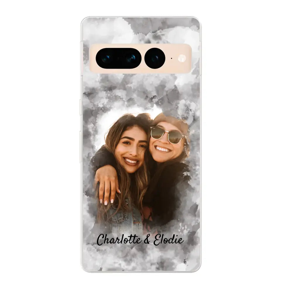 Votre photo (style aquarelle) - Coque de téléphone personnalisée