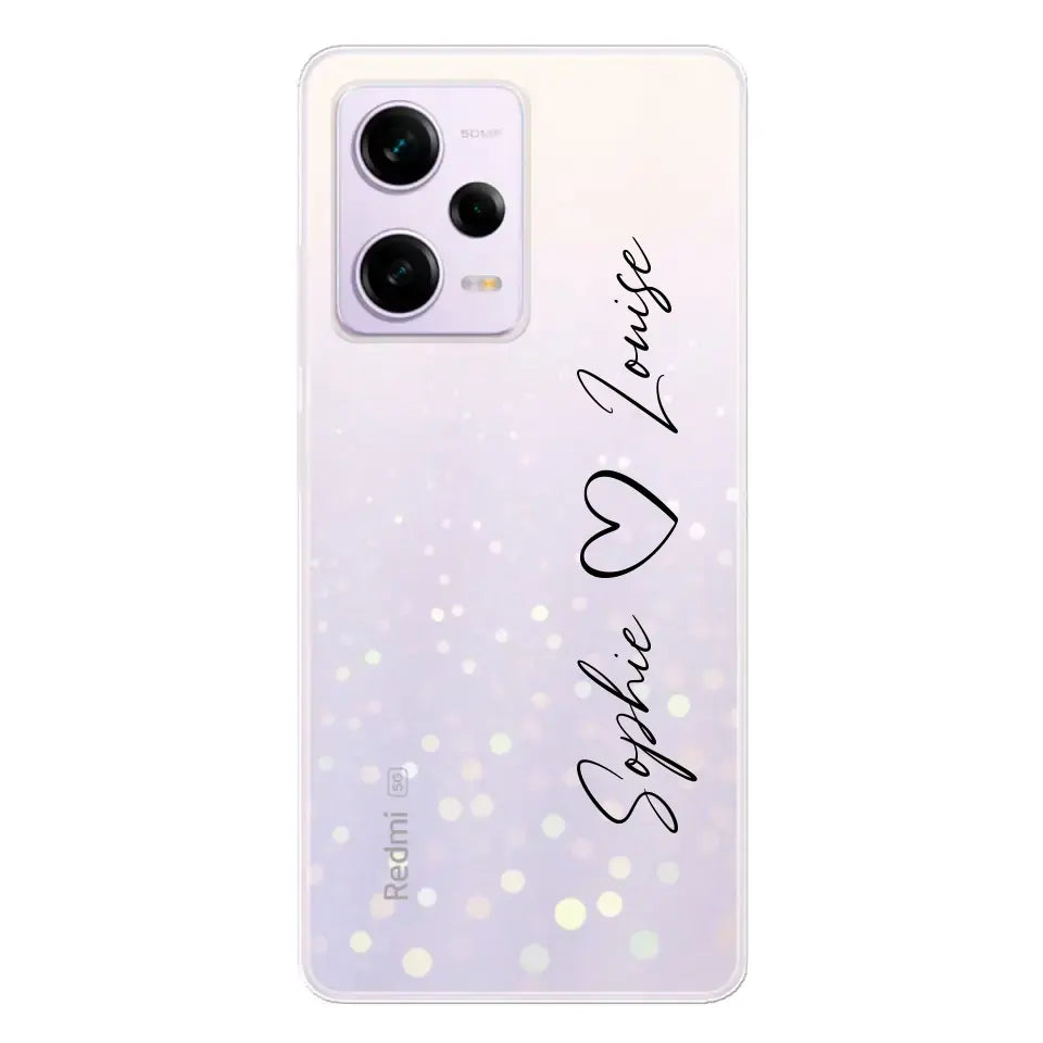 Vos noms - Coque de téléphone personnalisée