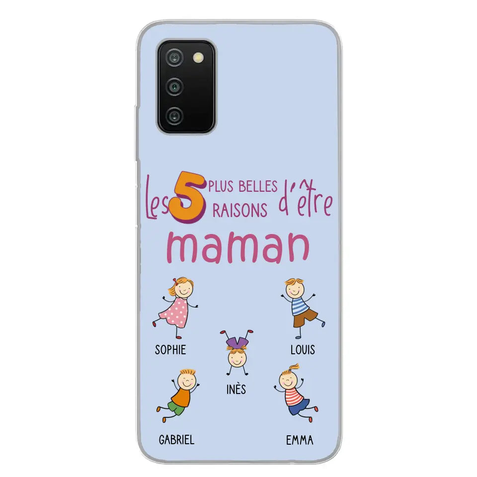 Les plus belles raisons - Coque téléphone personnalisée