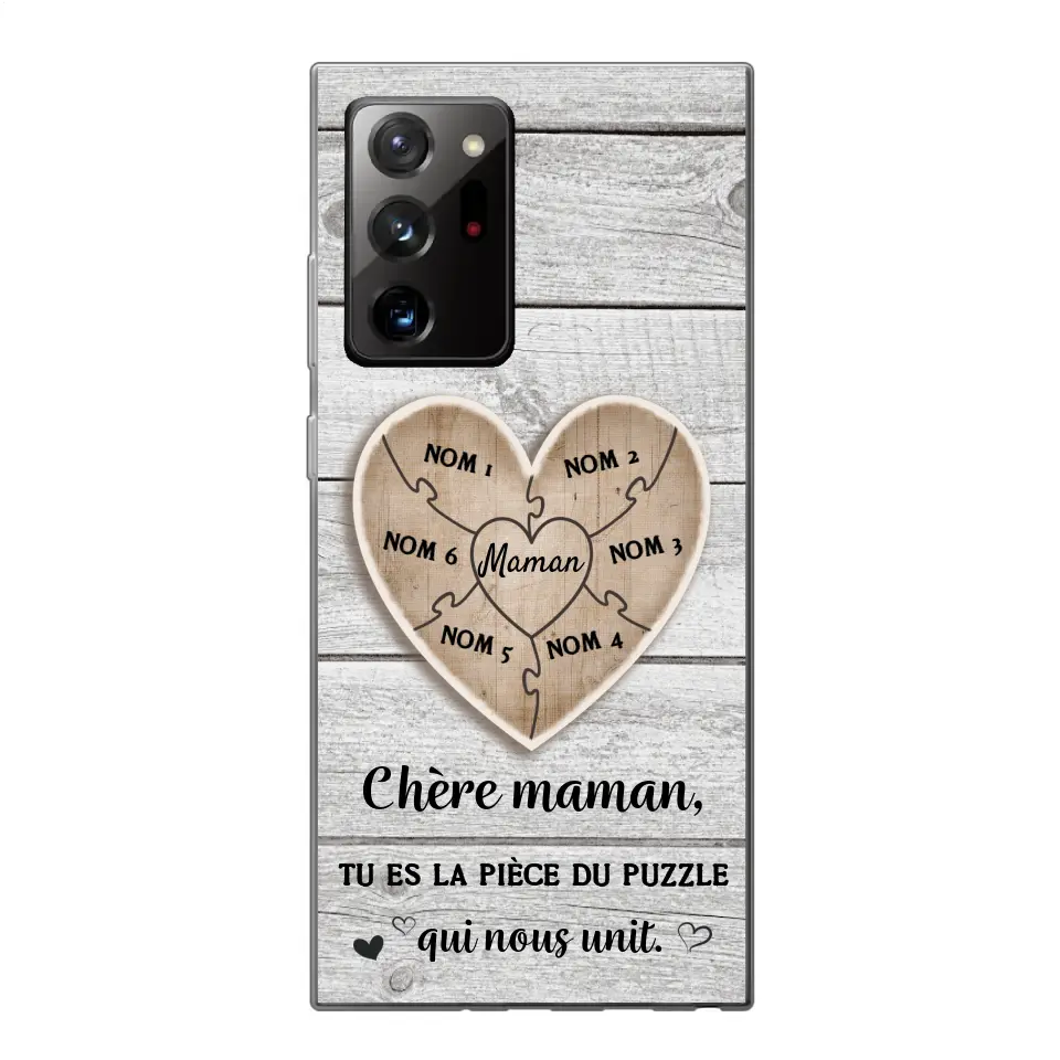 Pièce de puzzle - Coque de téléphone personnalisée