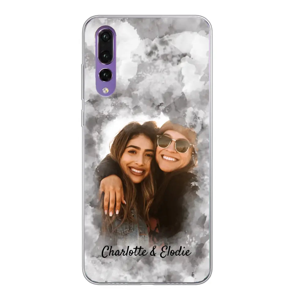 Votre photo (style aquarelle) - Coque de téléphone personnalisée