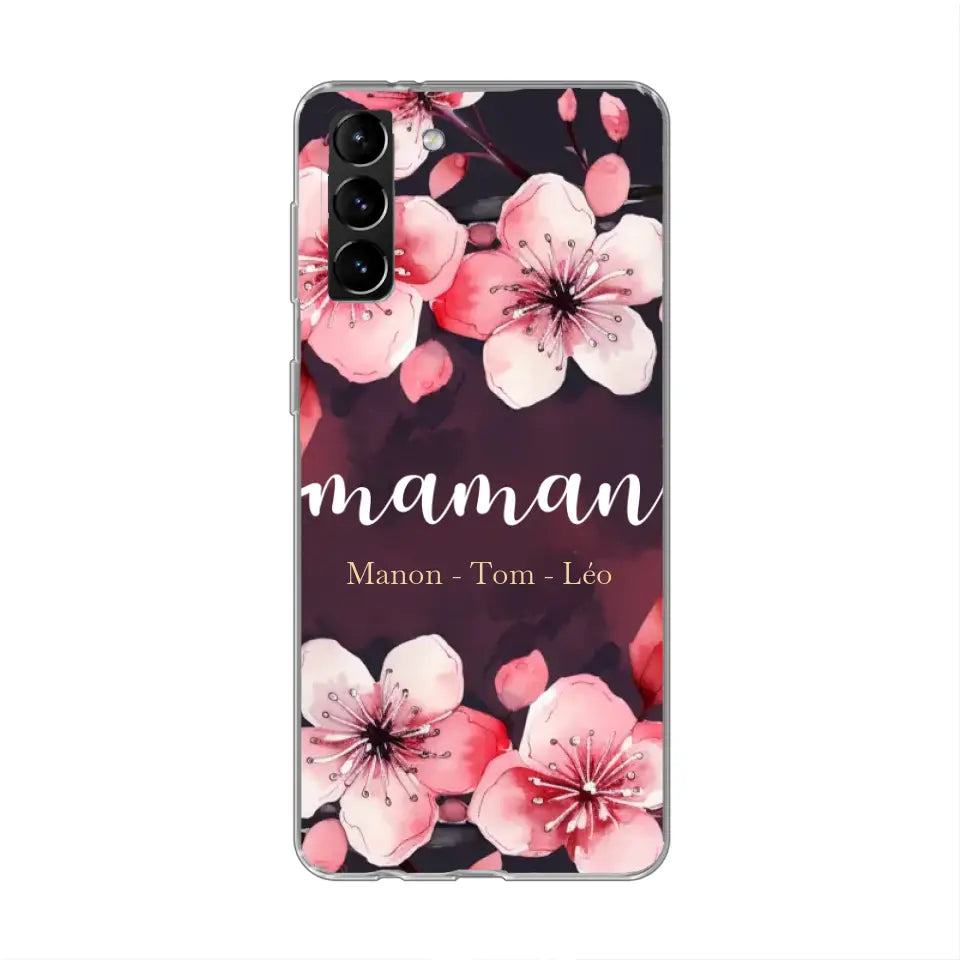 Amour des fleurs - Coque de téléphone personnalisée