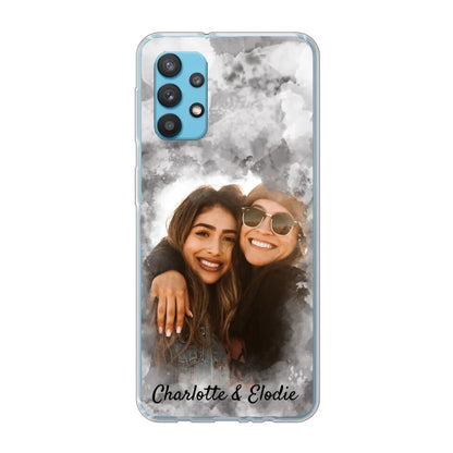 Votre photo (style aquarelle) - Coque de téléphone personnalisée