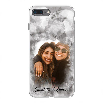 Votre photo (style aquarelle) - Coque de téléphone personnalisée