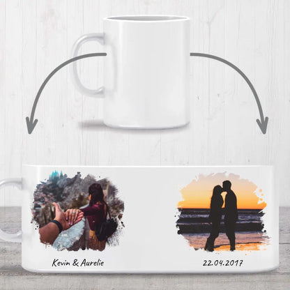 Tache de couleur photo - Mug personnalisé