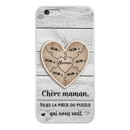 Pièce de puzzle - Coque de téléphone personnalisée