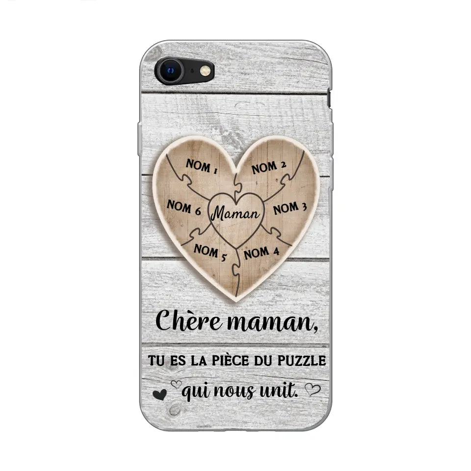 Pièce de puzzle - Coque de téléphone personnalisée