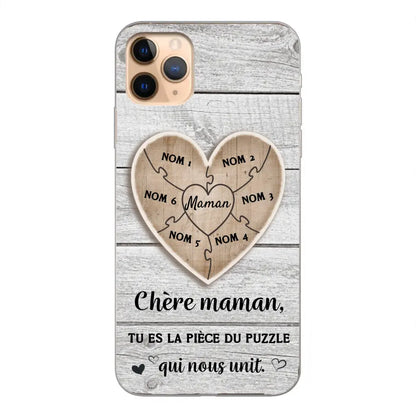 Pièce de puzzle - Coque de téléphone personnalisée