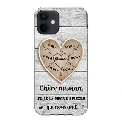 Pièce de puzzle - Coque de téléphone personnalisée