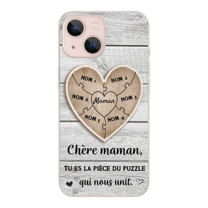 Pièce de puzzle - Coque de téléphone personnalisée