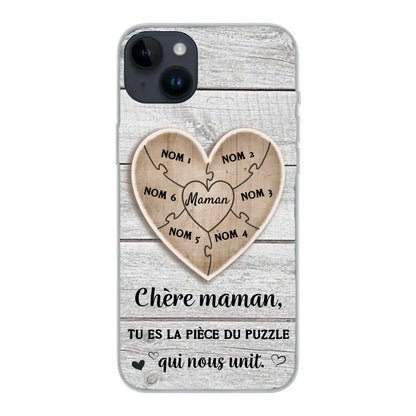 Pièce de puzzle - Coque de téléphone personnalisée