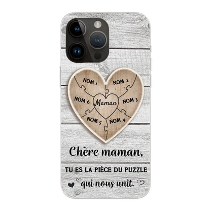 Pièce de puzzle - Coque de téléphone personnalisée