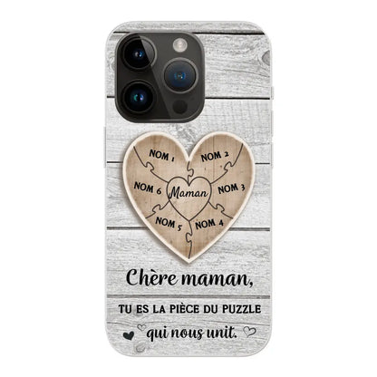 Pièce de puzzle - Coque de téléphone personnalisée