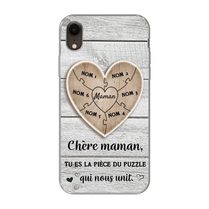 Pièce de puzzle - Coque de téléphone personnalisée