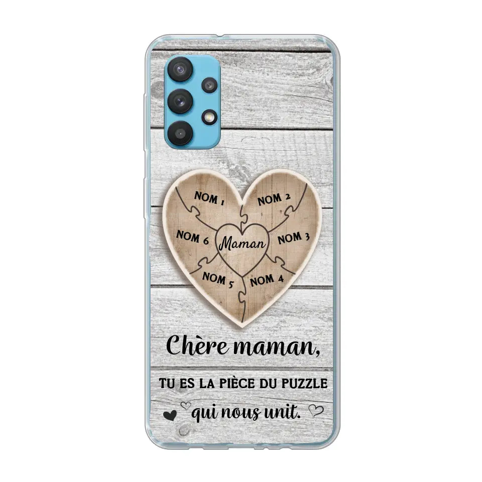Pièce de puzzle - Coque de téléphone personnalisée