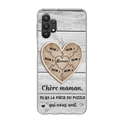 Pièce de puzzle - Coque de téléphone personnalisée