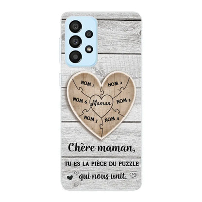 Pièce de puzzle - Coque de téléphone personnalisée
