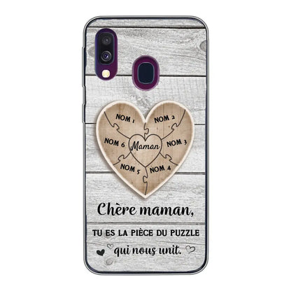 Pièce de puzzle - Coque de téléphone personnalisée
