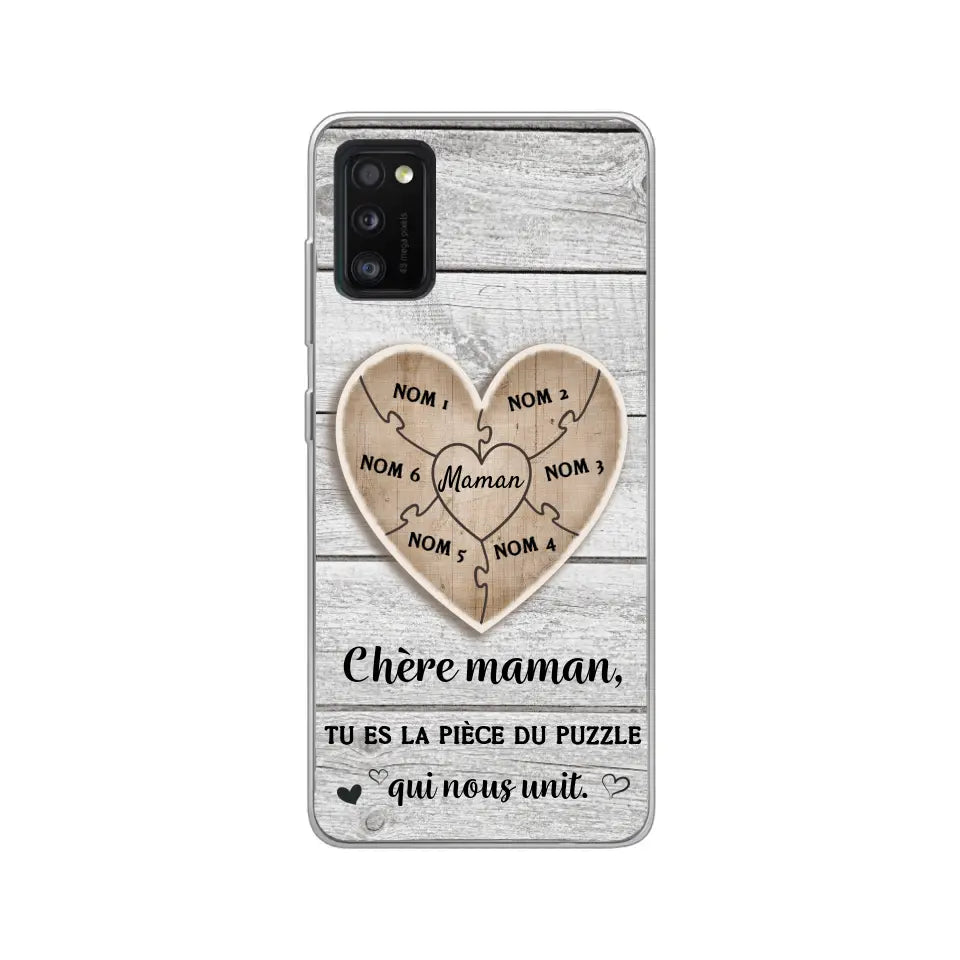 Pièce de puzzle - Coque de téléphone personnalisée