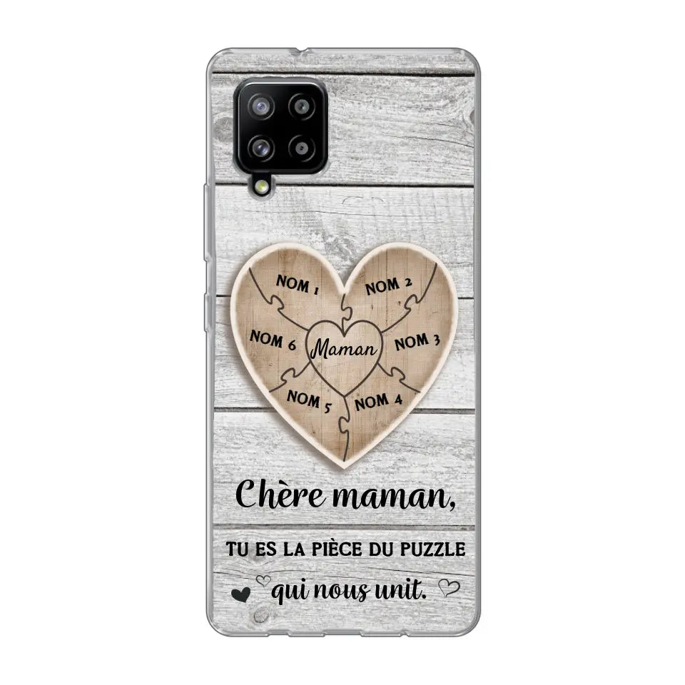 Pièce de puzzle - Coque de téléphone personnalisée
