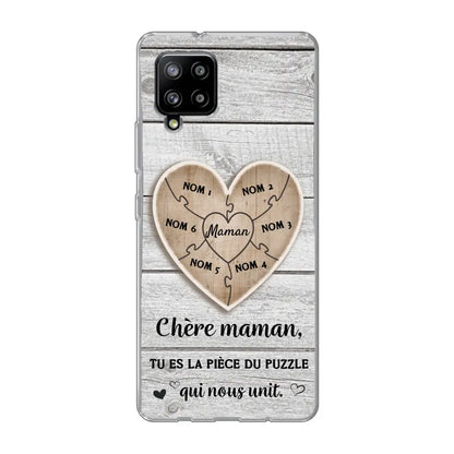 Pièce de puzzle - Coque de téléphone personnalisée