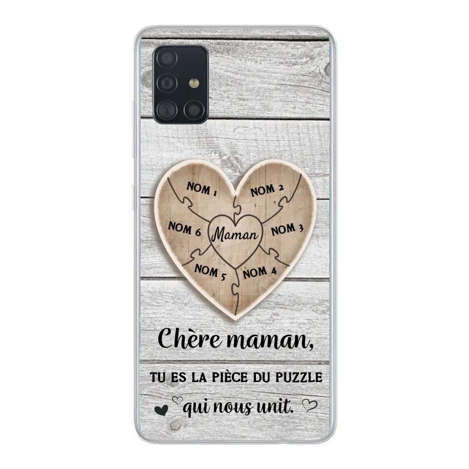Pièce de puzzle - Coque de téléphone personnalisée