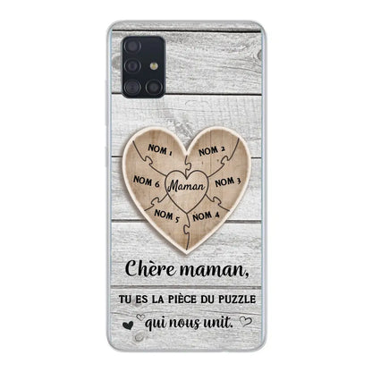 Pièce de puzzle - Coque de téléphone personnalisée
