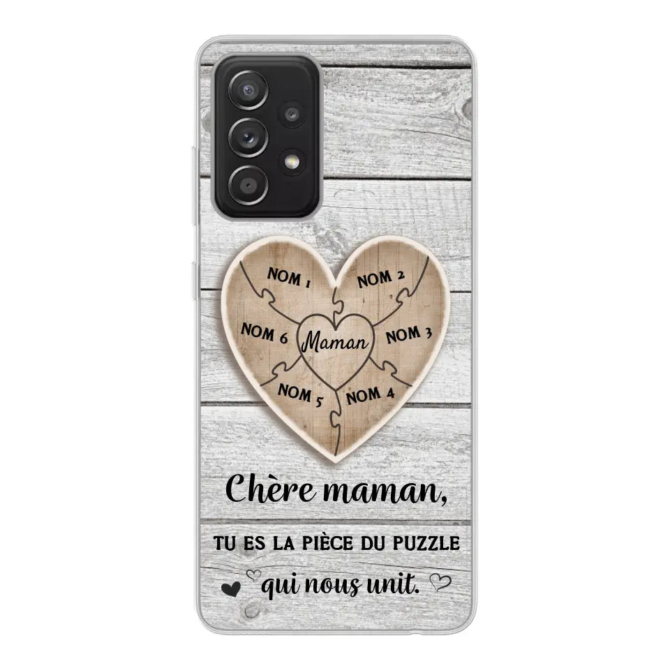 Pièce de puzzle - Coque de téléphone personnalisée