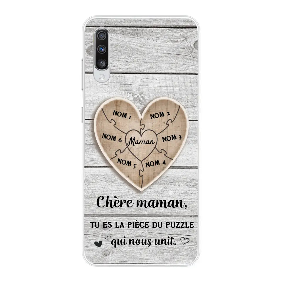Pièce de puzzle - Coque de téléphone personnalisée