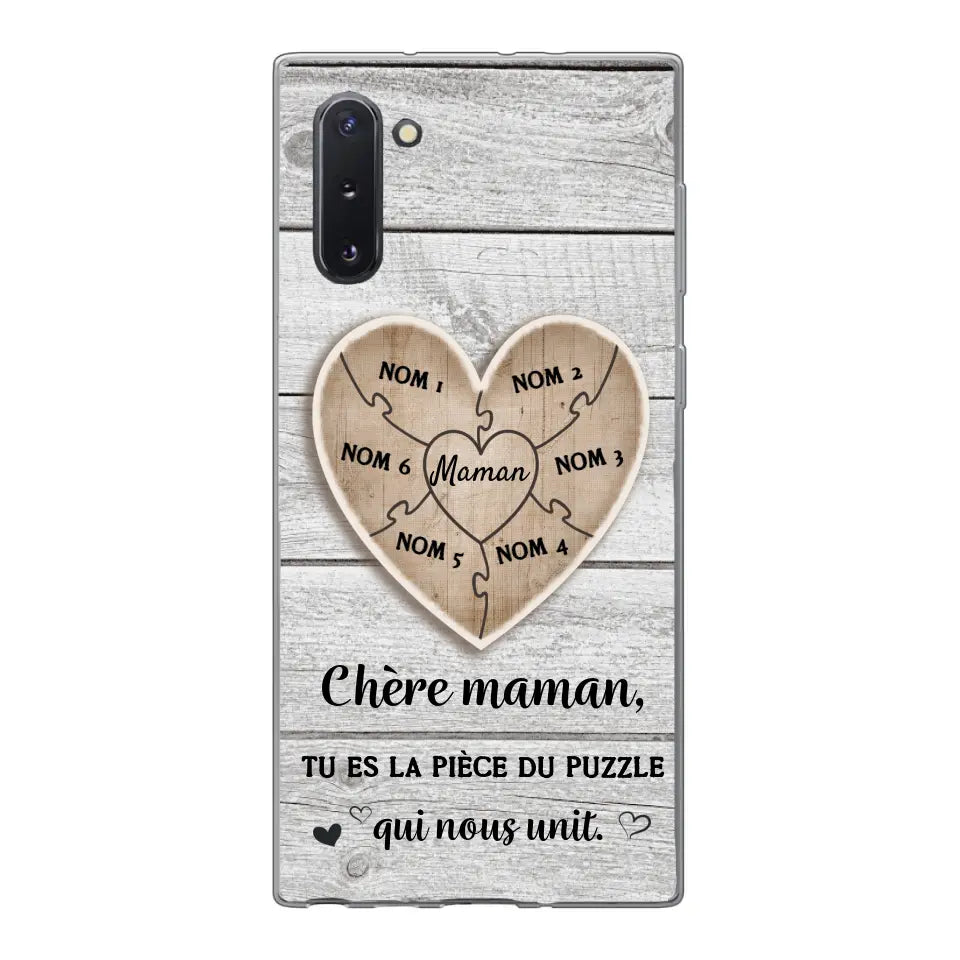 Pièce de puzzle - Coque de téléphone personnalisée