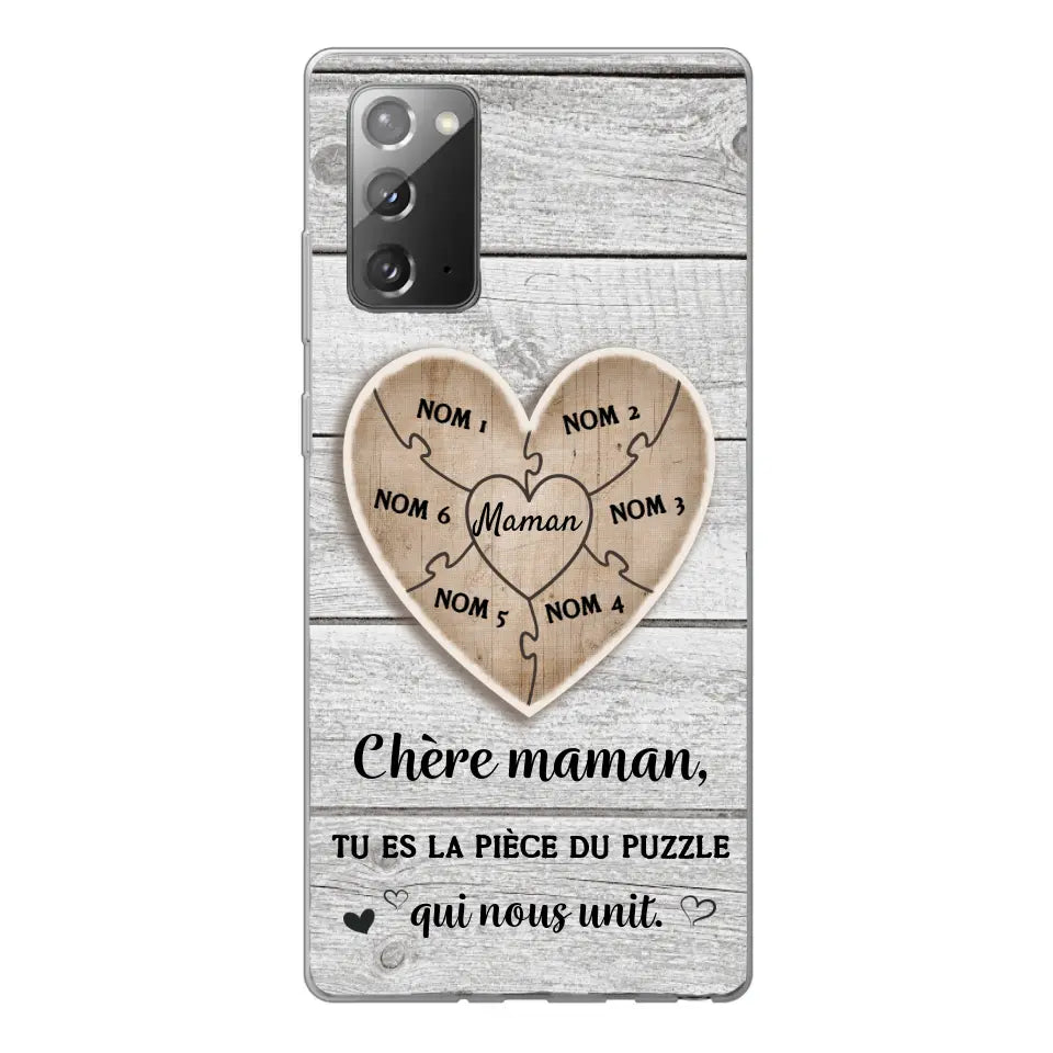 Pièce de puzzle - Coque de téléphone personnalisée