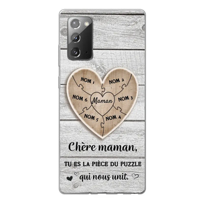 Pièce de puzzle - Coque de téléphone personnalisée