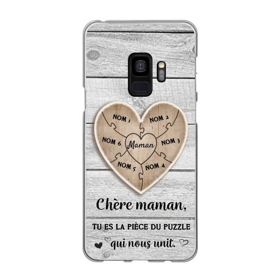 Pièce de puzzle - Coque de téléphone personnalisée