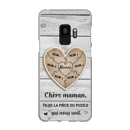 Pièce de puzzle - Coque de téléphone personnalisée