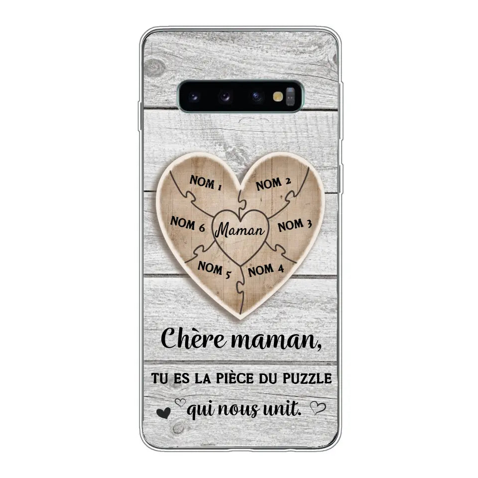 Pièce de puzzle - Coque de téléphone personnalisée