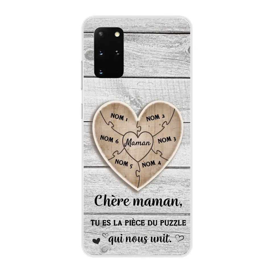 Pièce de puzzle - Coque de téléphone personnalisée