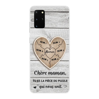 Pièce de puzzle - Coque de téléphone personnalisée
