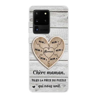 Pièce de puzzle - Coque de téléphone personnalisée
