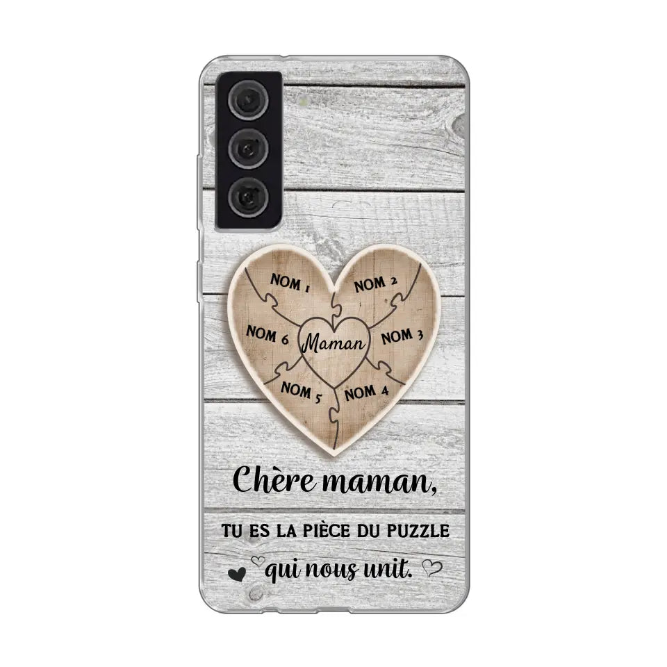 Pièce de puzzle - Coque de téléphone personnalisée