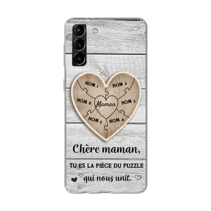 Pièce de puzzle - Coque de téléphone personnalisée