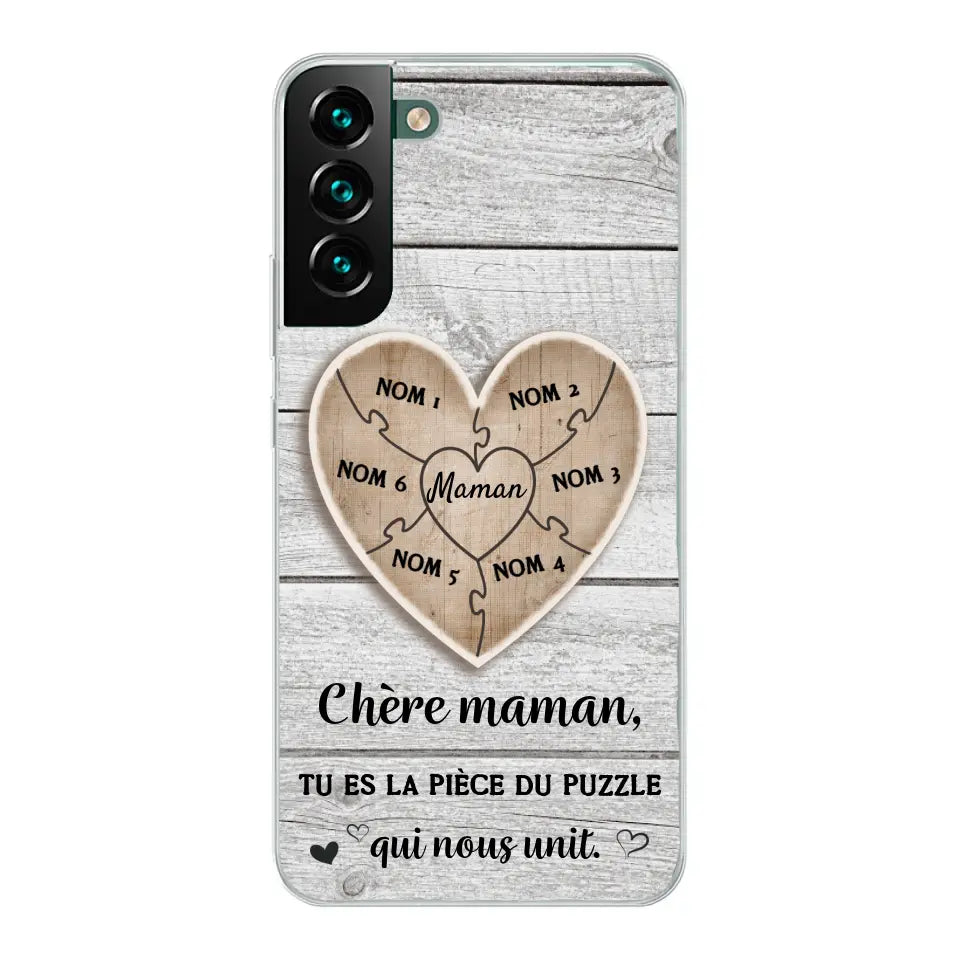 Pièce de puzzle - Coque de téléphone personnalisée